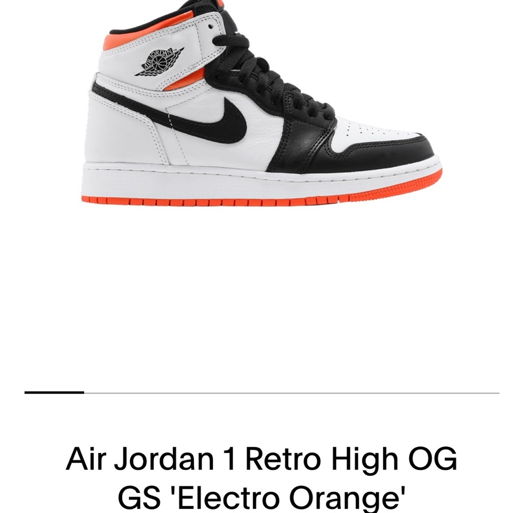 Air Jordan 1 electro orange
